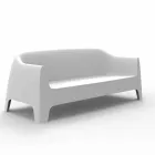 Moderne design udendørs sofa Solid af Vondom i polypropylen Viadurini