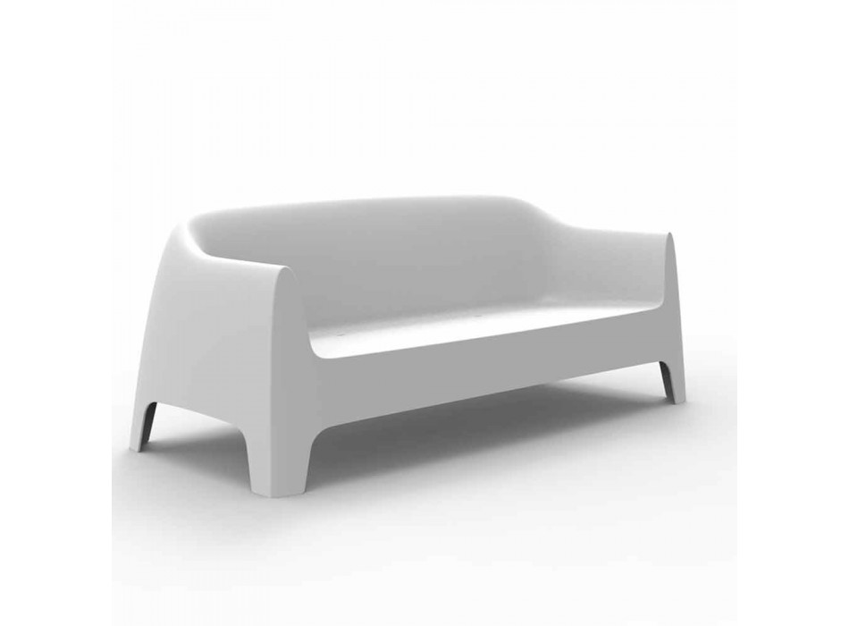 Moderne design udendørs sofa Solid af Vondom i polypropylen Viadurini