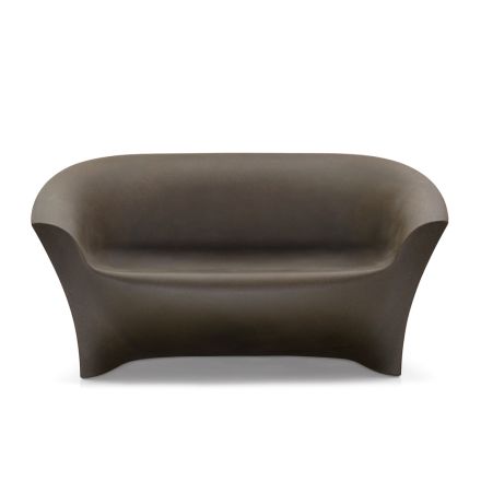 Design udendørs sofa i farvet polyethylen Fremstillet i Italien - Conda Viadurini