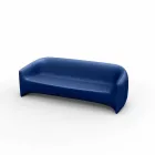 Design udendørs sofa i Blow by Vondom polyethylen harpiks Viadurini