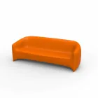 Design udendørs sofa i Blow by Vondom polyethylen harpiks Viadurini