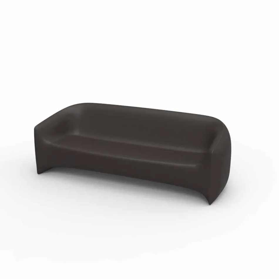 Design udendørs sofa i Blow by Vondom polyethylen harpiks Viadurini