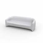 Design udendørs sofa i Blow by Vondom polyethylen harpiks Viadurini