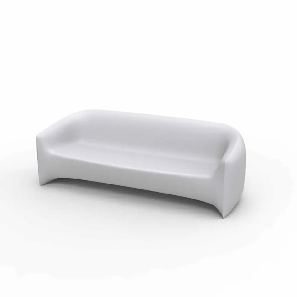 Design udendørs sofa i Blow by Vondom polyethylen harpiks Viadurini