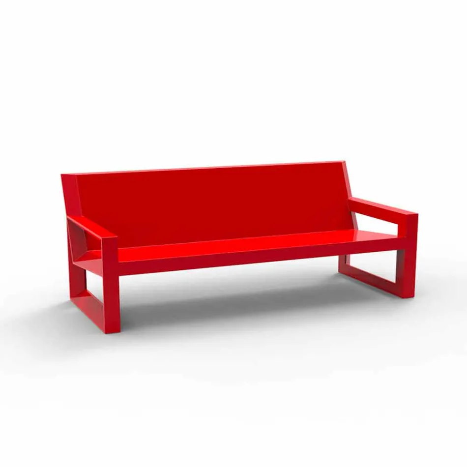 Ramme af Vondom udendørs sofa, i polyethylenharpiks, design Viadurini