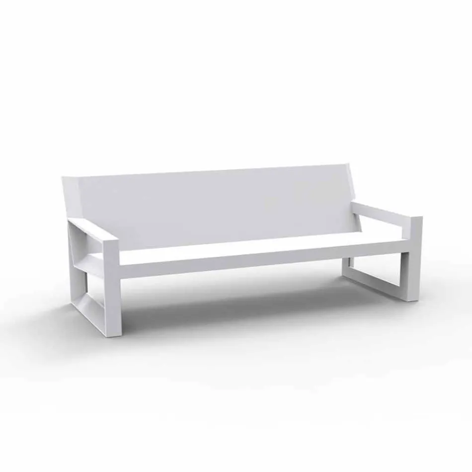 Ramme af Vondom udendørs sofa, i polyethylenharpiks, design Viadurini