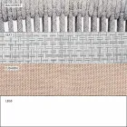 Udendørs stabelbar to-personers sofa polstret stof - Smart af Varaschin Viadurini