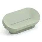 Polyethylen udendørs sofa fås i forskellige farver - Håndklæde Viadurini