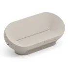 Polyethylen udendørs sofa fås i forskellige farver - Håndklæde Viadurini