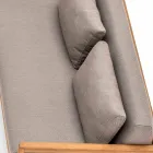 Moderne Varaschin Bali udendørs sofa med polstret puder Viadurini