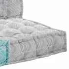 Etnisk to-personers have sofa i vandafvisende stof - Shamo Viadurini