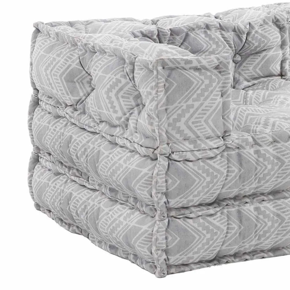 Etnisk to-personers have sofa i vandafvisende stof - Shamo Viadurini