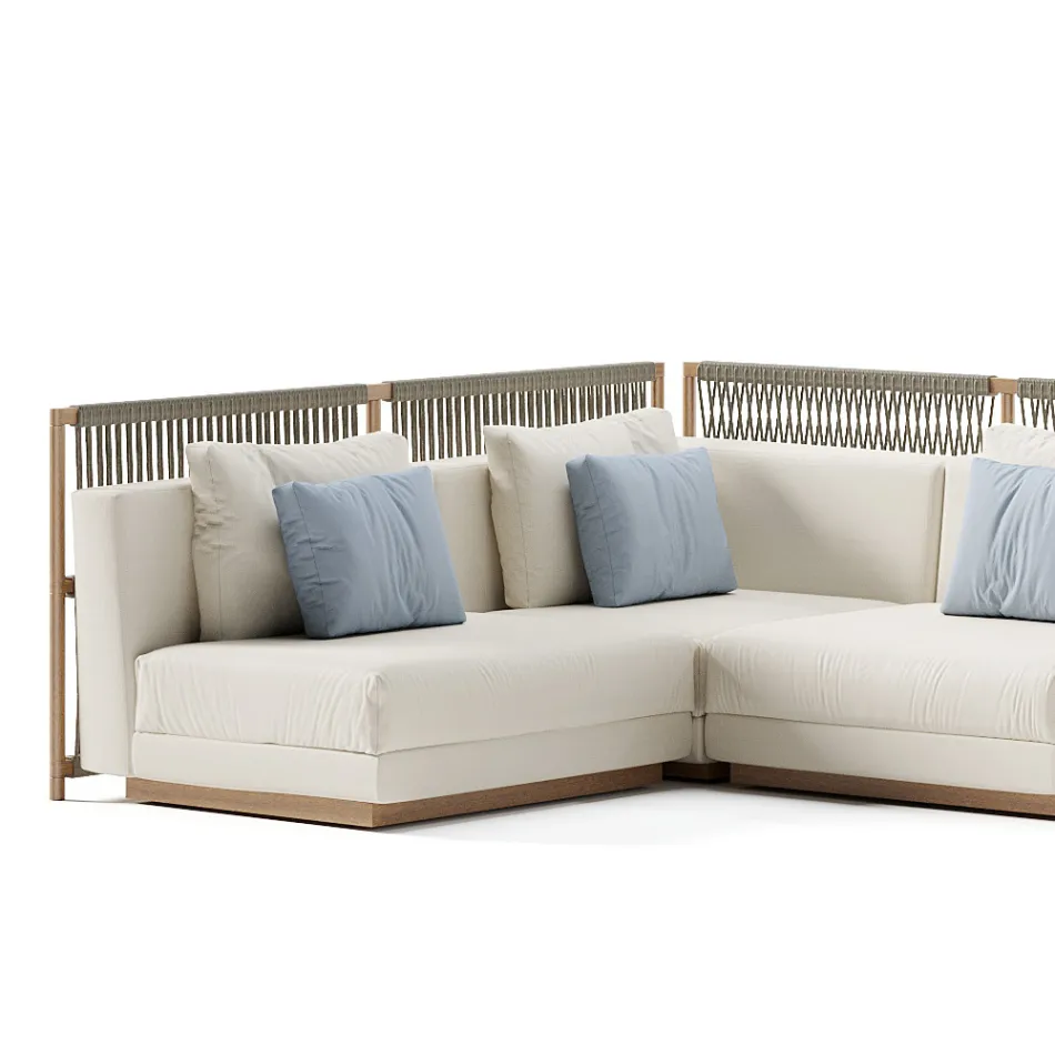 Modulær havesofa lavet i Italien - Rubik Viadurini