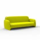 Moderne design polyethylen haven sofa Pezzettina ved Vondom Viadurini