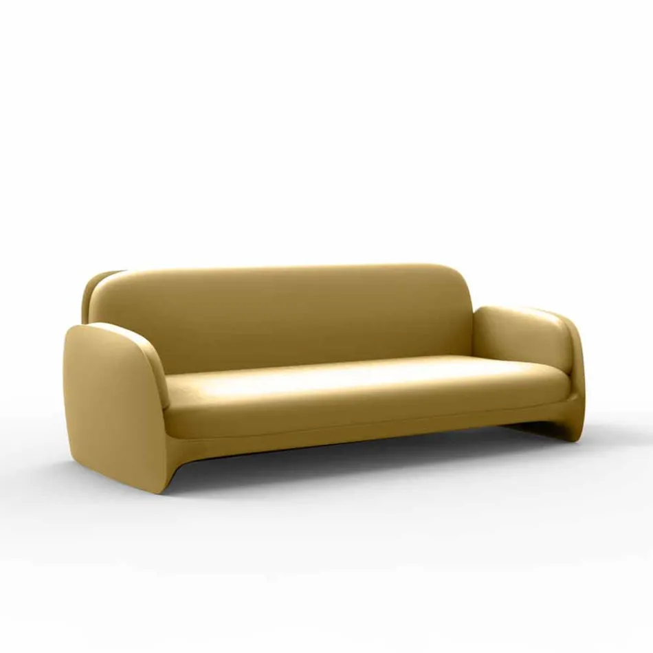 Moderne design polyethylen haven sofa Pezzettina ved Vondom Viadurini