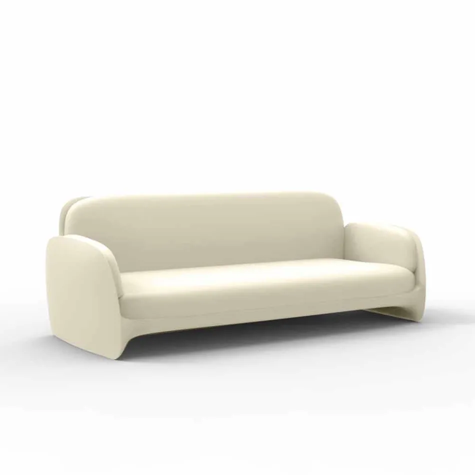 Moderne design polyethylen haven sofa Pezzettina ved Vondom Viadurini