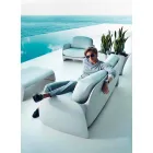 Moderne design polyethylen haven sofa Pezzettina ved Vondom Viadurini