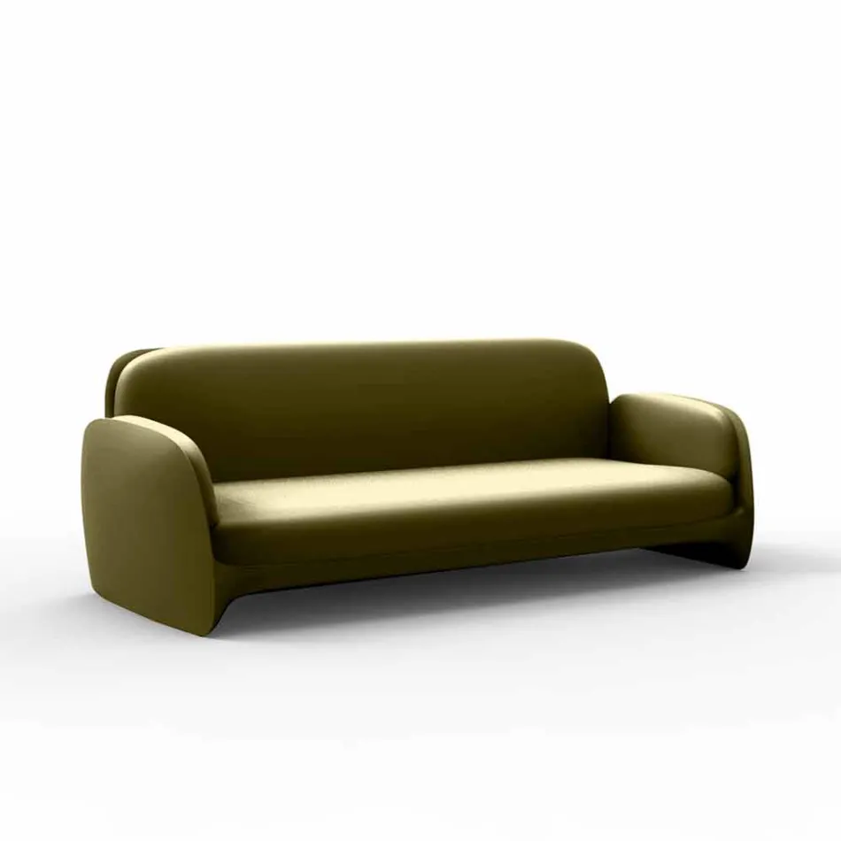 Moderne design polyethylen haven sofa Pezzettina ved Vondom Viadurini