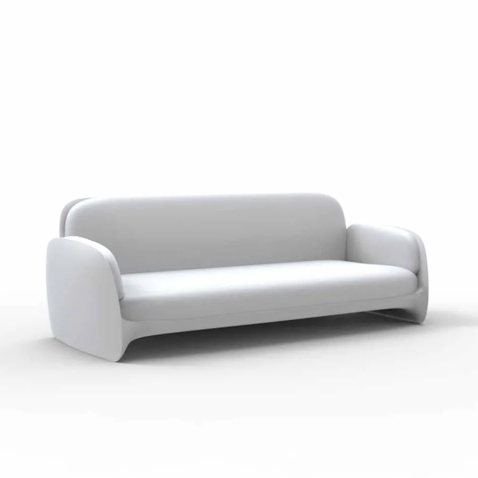 Moderne design polyethylen haven sofa Pezzettina ved Vondom Viadurini