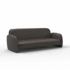 Moderne design polyethylen haven sofa Pezzettina ved Vondom Viadurini