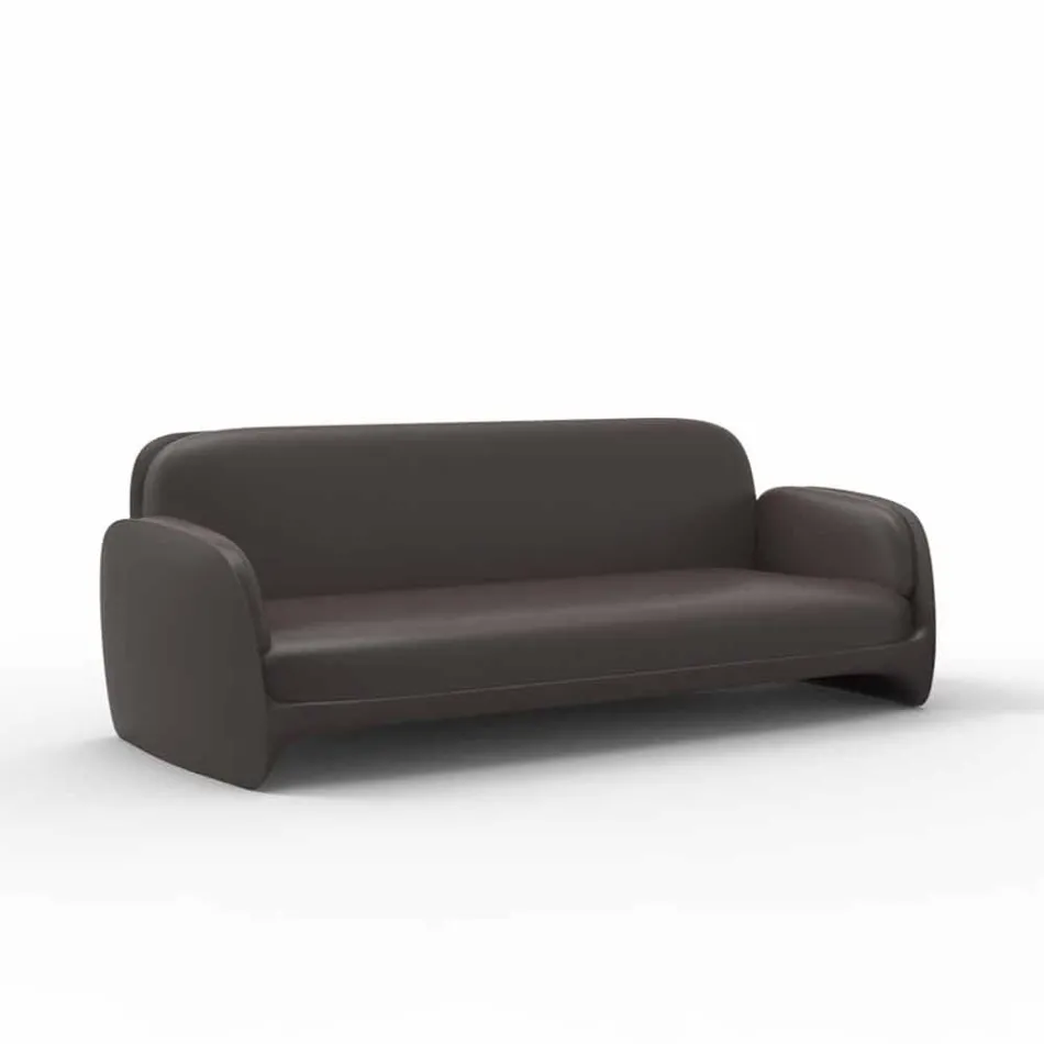 Moderne design polyethylen haven sofa Pezzettina ved Vondom Viadurini