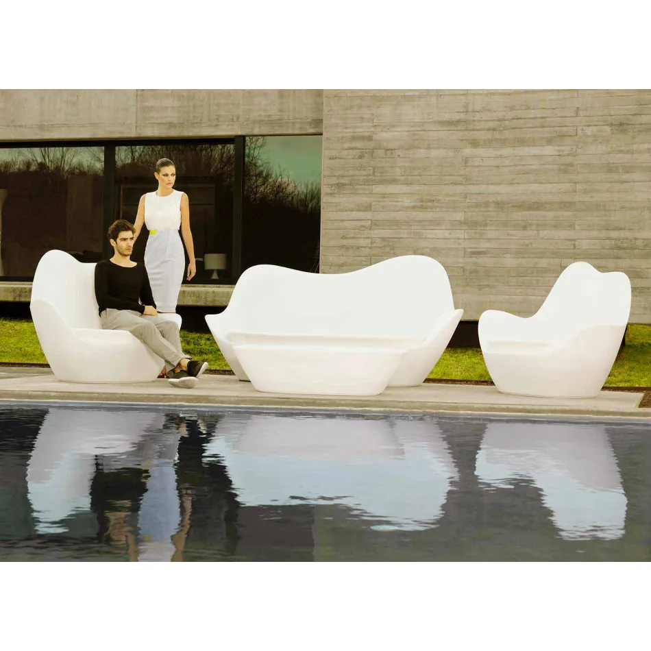 Moderne design polyethylen haven sofa Sabinas af Vondom Viadurini