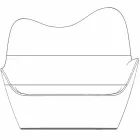 Moderne design polyethylen haven sofa Sabinas af Vondom Viadurini