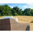 Sofa håndvævede have polyethylen Joe Coffee Viadurini