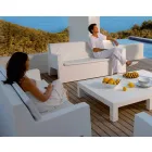 Jut af Vondoms havesofa, i polyethylenharpiks, design Viadurini