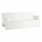 Jut af Vondoms havesofa, i polyethylenharpiks, design Viadurini