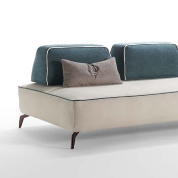 3-personers sofa i aftageligt stof lavet i Italien - Mykonos
