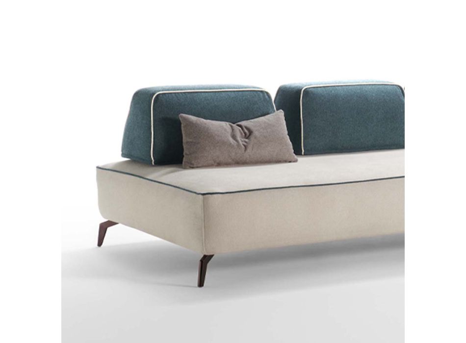 3-personers sofa i aftageligt stof lavet i Italien - Mykonos Viadurini