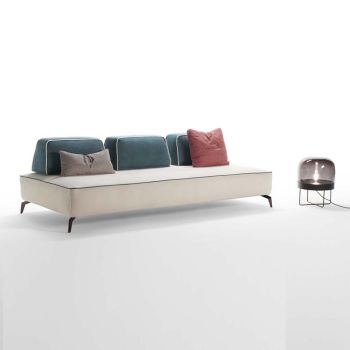 3-personers sofa i aftageligt stof lavet i Italien - Mykonos