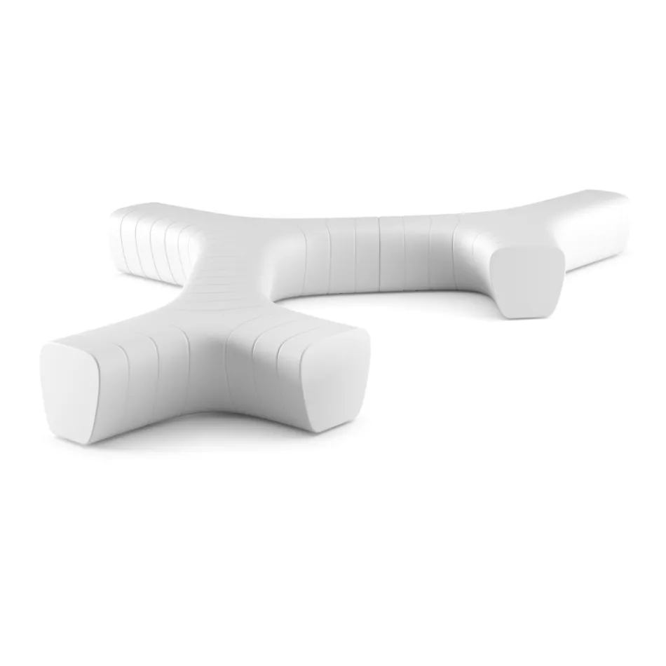 Kontorsofa i matfarvet polyethylen Fremstillet i Italien - Galatea Viadurini