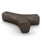 Kontorsofa i matfarvet polyethylen Fremstillet i Italien - Galatea Viadurini