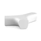 Kontorsofa i matfarvet polyethylen Fremstillet i Italien - Galatea Viadurini