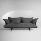 Moderne sofa design Shita huden, 170, 220 eller 250 cm Viadurini