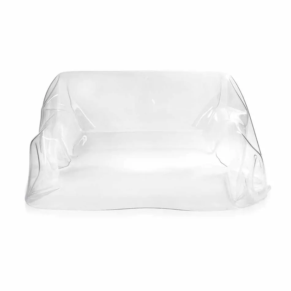 Moderne sofa design plexiglas Jolly, fremstillet i Italien Viadurini