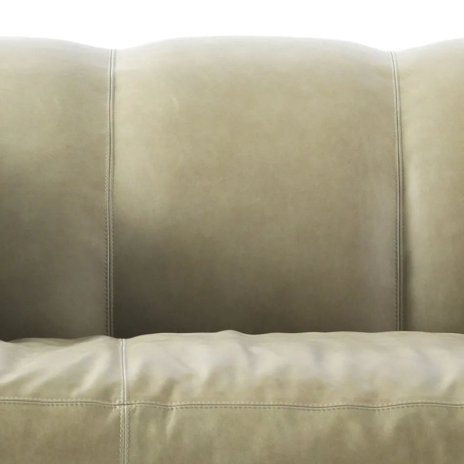 Design 3-seter betrukket sofa af Grilli Shell håndlavet i Italien Viadurini