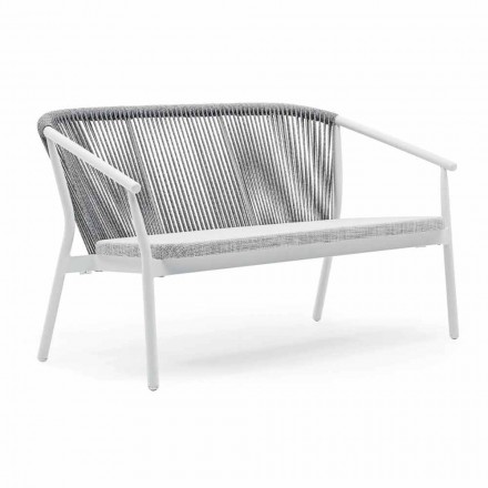 To-personers havestabelsofa aluminium og stof - Smart af Varaschin Viadurini