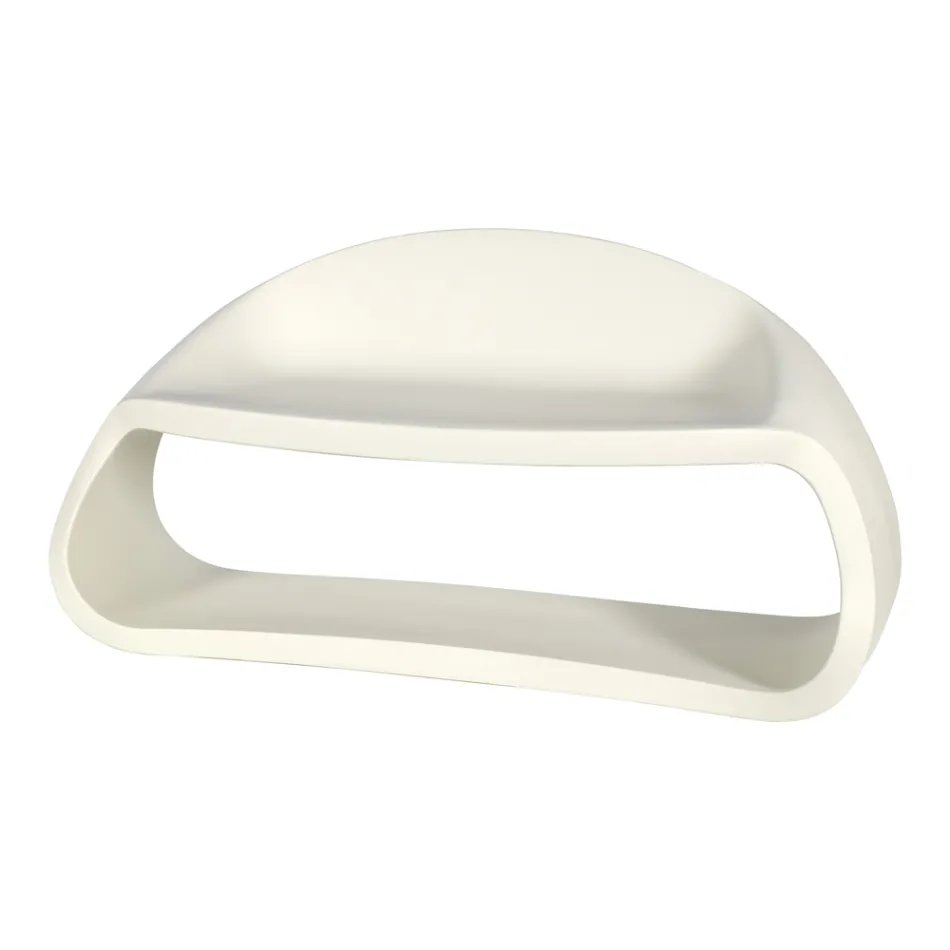 To-personers indendørs eller udendørs sofa i polyethylen fremstillet i Italien - dobbelt Viadurini