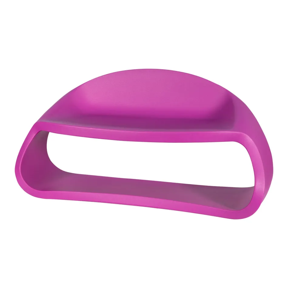 To-personers indendørs eller udendørs sofa i polyethylen fremstillet i Italien - dobbelt Viadurini