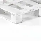 Polstret to-sæders etnisk sofa i lappet stof og træ - fiber Viadurini