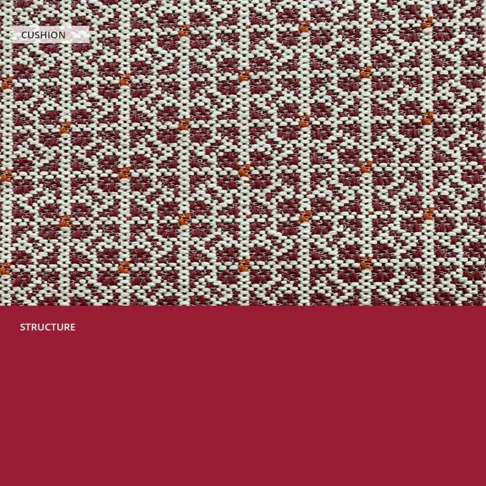 Metalsofa til den moderne have Høj kvalitet lavet i Italien - Karol Viadurini