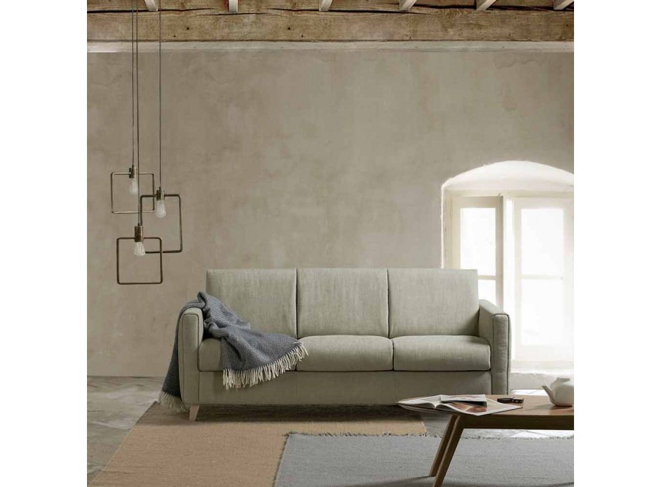 Moderne design sovesofa i stof lavet i Italien Filippo Viadurini