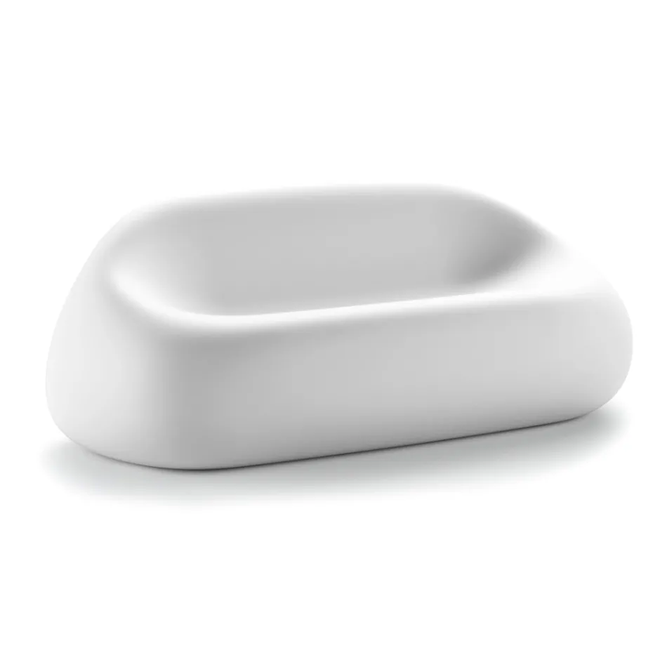 Moderne udendørs sofa i polyethylen af Made in Italy Design - Ervin Viadurini