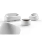 Moderne udendørs sofa i polyethylen af Made in Italy Design - Ervin Viadurini