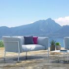 Moderne sofa til udendørs eller indendørs aftageligt design Fremstillet i Italien - Carmine Viadurini