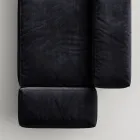 Saphir - Moderne modulær sofa med glasbase, fremstillet i Italien Viadurini