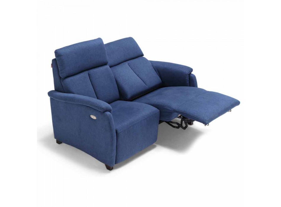 2-personers motoriseret sofa med 1 elektrisk sæde Gelso, moderne design